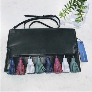 Rebecca Minkoff clutch with attaching strap